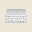 Summerset Sizzler Pro SZRPRO32 32-Inch Built-In Gas Grill - front view hood closed