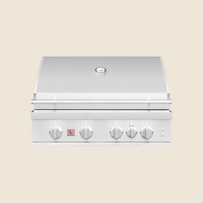 Summerset Sizzler Pro SZRPRO32 32-Inch Built-In Gas Grill - front view hood closed