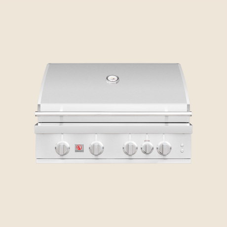 Summerset Sizzler Pro SZRPRO32 32-Inch Built-In Gas Grill - front view hood closed