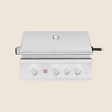 Summerset TRL Pro TRLPRO32 32-Inch Built-In Gas Grill - front view hood closed