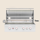 Summerset TRL Pro TRLPRO40 40-Inch Built-In Gas Grill - hood open