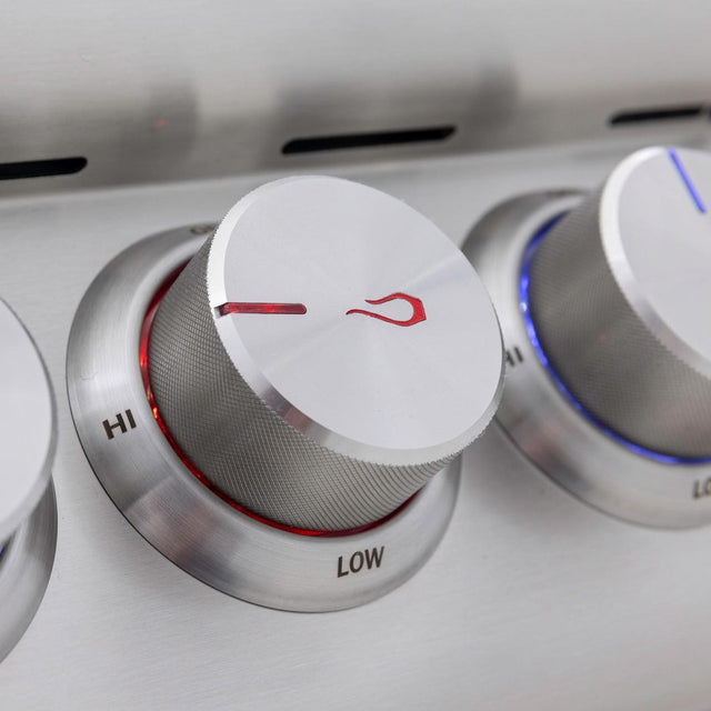 Blaze Premium LTE+ 40-Inch 5-Burner Propane Gas Grill W/ Rear Infrared Burner & Lift-Assist Hood