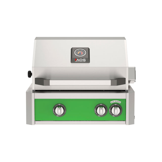 American Outdoor Grill AOG24LN 24-Inch L-Series Built-In Gas Grill - LED light bar green
