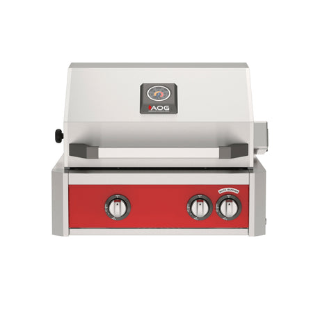 American Outdoor Grill AOG24LP 24-Inch L-Series Built-In Propane Grill - LED light bar red