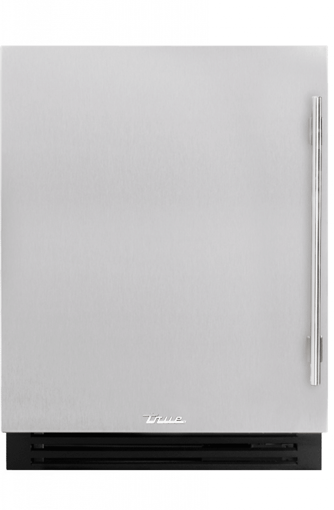 True TUWADA-24-LS-A-S ADA Wine Cabinet - solid stainless door left hinge