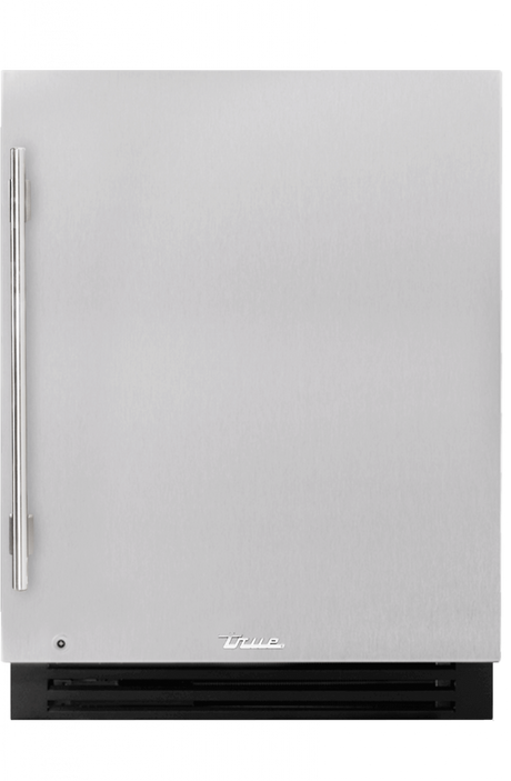 True TUWADA-24-RS-A-S ADA Wine Cabinet - solid stainless door right hinge