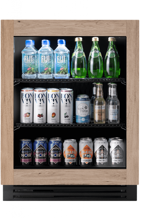 True TURADA-24-LG-A-O ADA Refrigerator - panel-ready glass overlay door