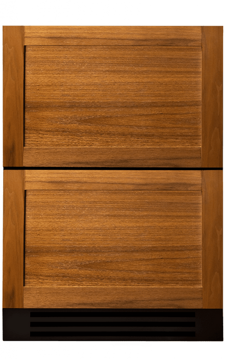 True TUF-24-D-OP-C Freezer Drawers - panel-ready overlay front view