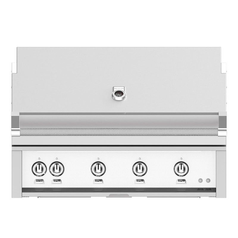 Hestan 42-Inch Built-In Gas Grill W/ 3 Trellis Burners 1 Sear Burner & Rotisserie - GMBR42