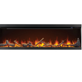 Napoleon Astound FlexMount 74" Linear Electric Fireplace | NEFL74AB