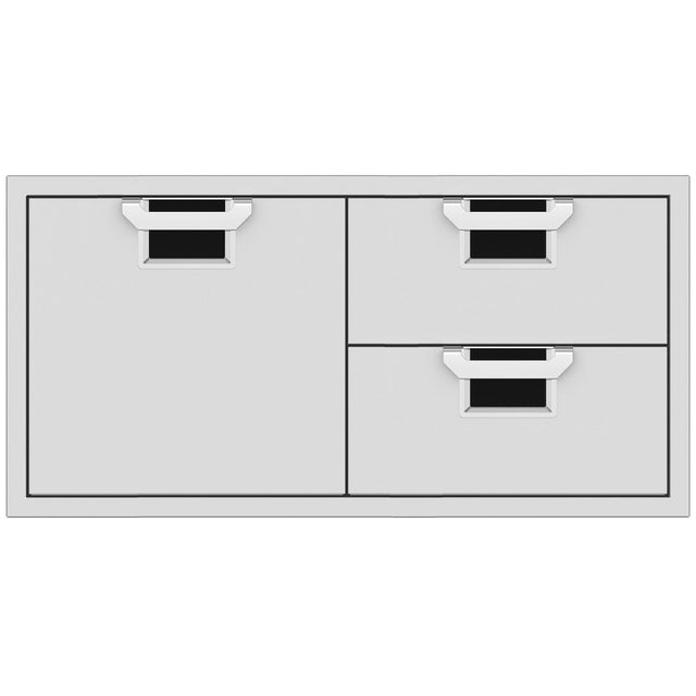 Aspire By Hestan 42-Inch Double Drawer And Single Storage Door Combo