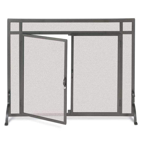 Pilgrim - FGND Forged Iron Fireplace Screen Door