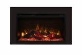 Amantii Fire & Ice RusticStone 30-Inch Built-In Electric Fireplace RS30
