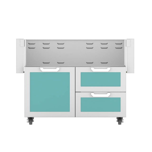 Hestan Double Drawer And Door Tower Cart For 36-Inch Gas Grill