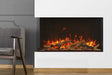 Amantii Tru-View XT XL 40 three-sided electric fireplace