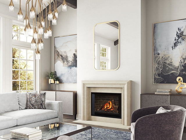 Omega Fireplace Mantel Surround (Cast Stone) 4115.7 GS