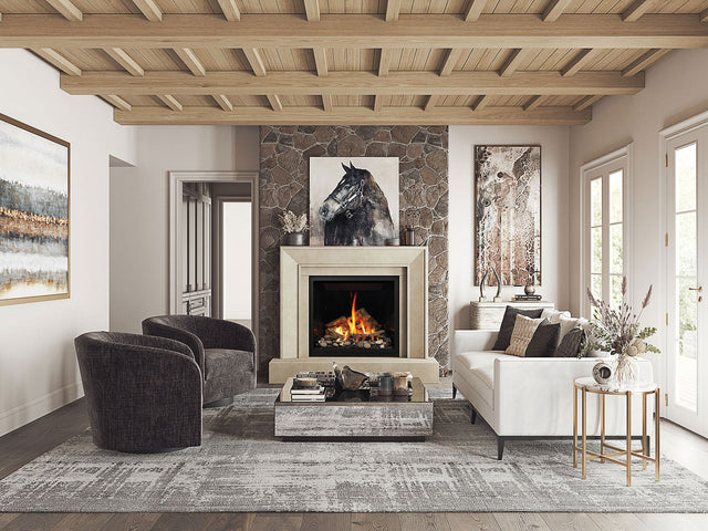 Omega Fireplace Mantel Surround (Cast Stone) 4116.8 GS
