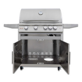 Blaze Premium LTE+ 32-Inch 4-Burner Gas Grill W/ Rear Infrared Burner & Lift-Assist Hood