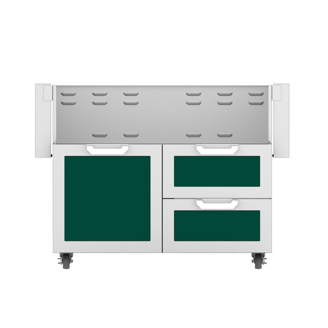 Hestan Double Drawer And Door Tower Cart For 36-Inch Gas Grill
