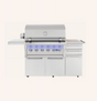 American Made Grills Ovation 42-Inch Freestanding Hybrid Grill with Cart