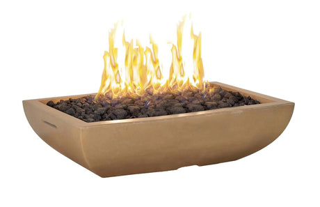 American Fyre Designs Bordeaux Rectangle - angle view