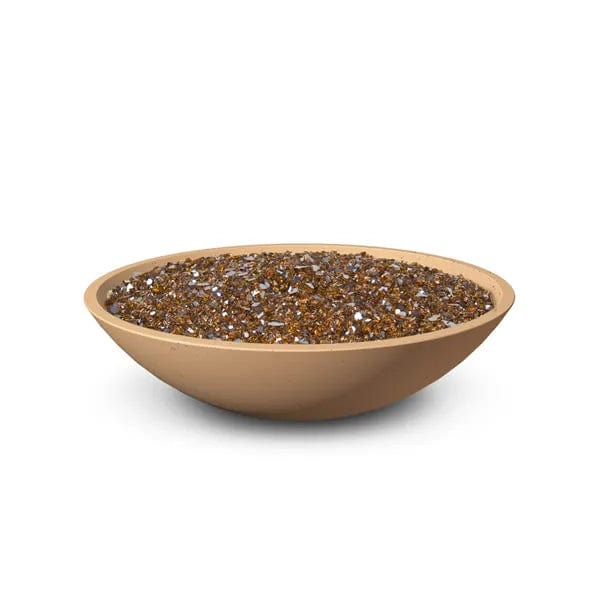 American Fyre Designs Marseille 48-Inch Fire Bowl - front view