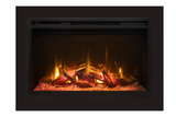 Amantii Fire & Ice RusticStone 36-Inch Built-In Electric Fireplace RS36