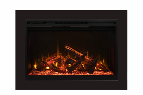 Amantii Fire & Ice RusticStone 42-Inch Built-In Electric Fireplace RS42