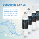 Aquafire Vapor Pure water softener inline installation
