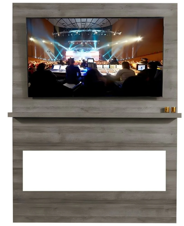 Modern Flames Allwood Media Main Wall System for Orion Slim 60" Virtual Electric Fireplace
