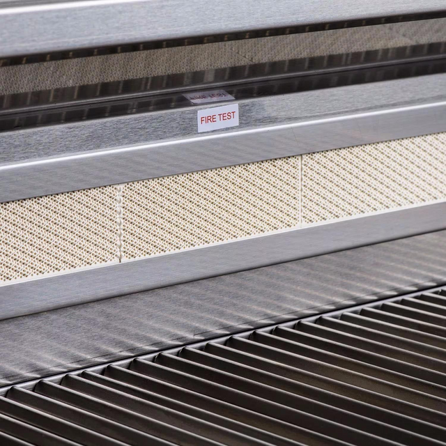 Blaze Premium LTE+ 40-Inch 5-Burner Propane Gas Grill W/ Rear Infrared Burner & Lift-Assist Hood