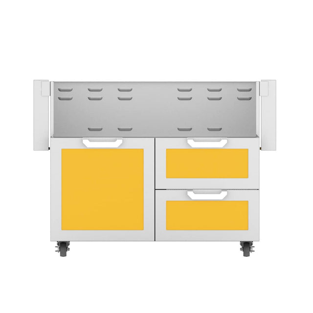 Hestan Double Drawer And Door Tower Cart For 36-Inch Gas Grill