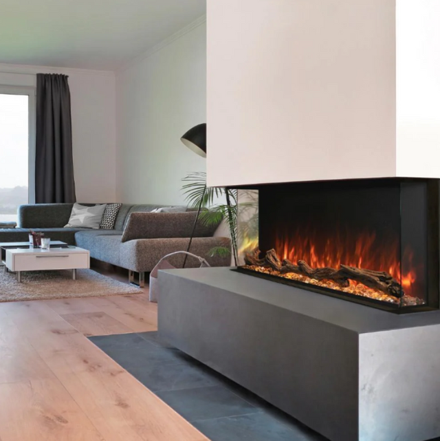 Modern Flames Landscape Pro Multi 120" 3-Sided Electric Fireplace