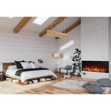 Napoleon Astound FlexMount 74" Linear Electric Fireplace | NEFL74AB