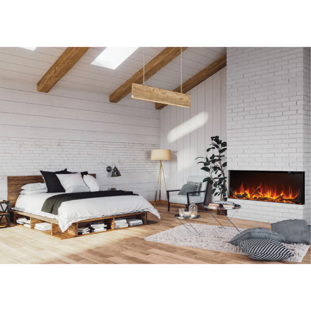 Napoleon Astound FlexMount 74" Linear Electric Fireplace | NEFL74AB