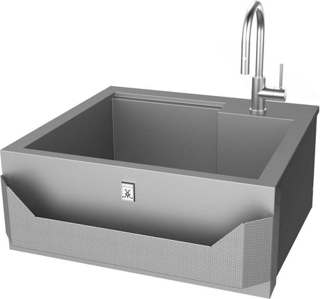 Hestan GIS30 30-Inch outdoor insulated sink front view