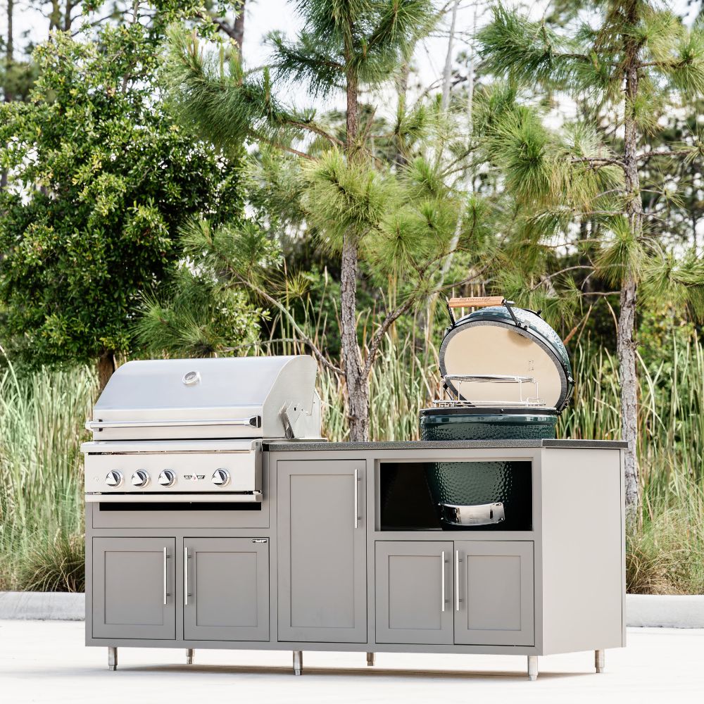 Challenger Designs Coastal Series GDK Outdoor Island with Delta Heat 3 ...