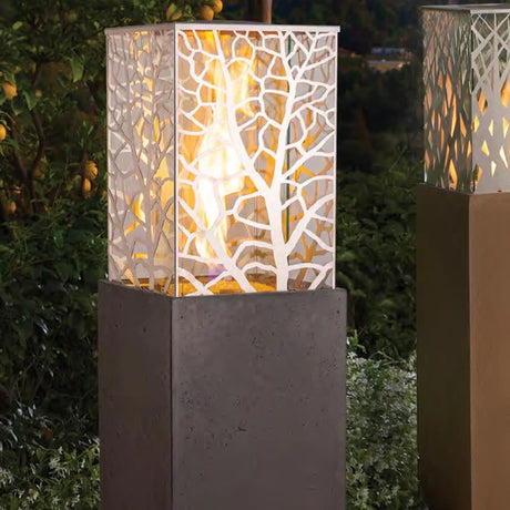 American Fyre Designs Magnolia Lantern - front view