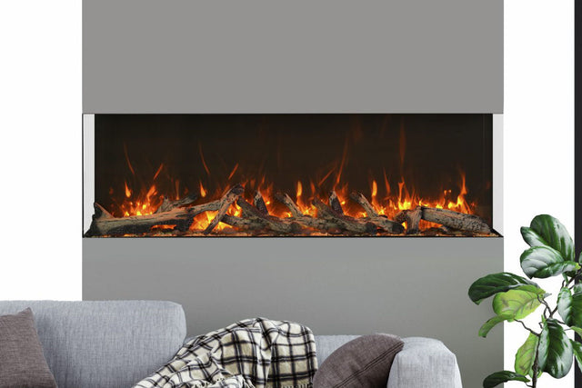 Amantii Tru-View XT XL 72 three-sided electric fireplace