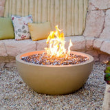 American Fyre Designs 36-Inch Round Fire Bowl - angle view