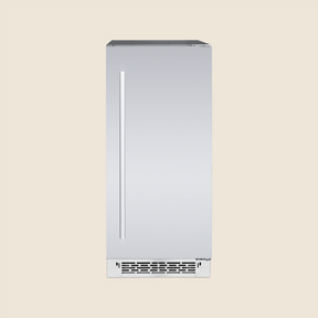 Summerset IM-15N 15-Inch Outdoor Nugget Ice Maker - front view door closed