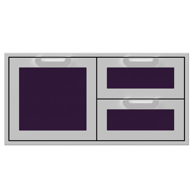 Hestan 36-Inch Double Drawer And Single Storage Door Combo