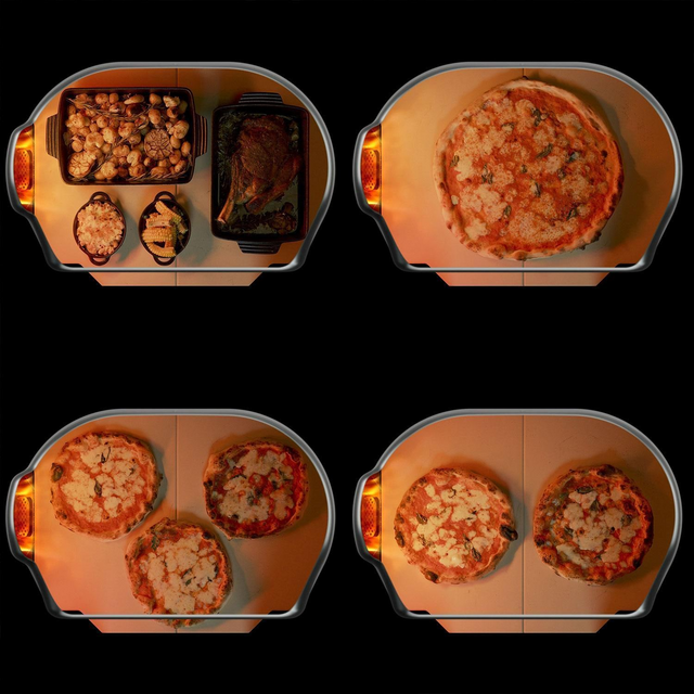 Dome XL Gen 2 Gozney Propane Pizza Oven - Off Black - GMPOBUS1825