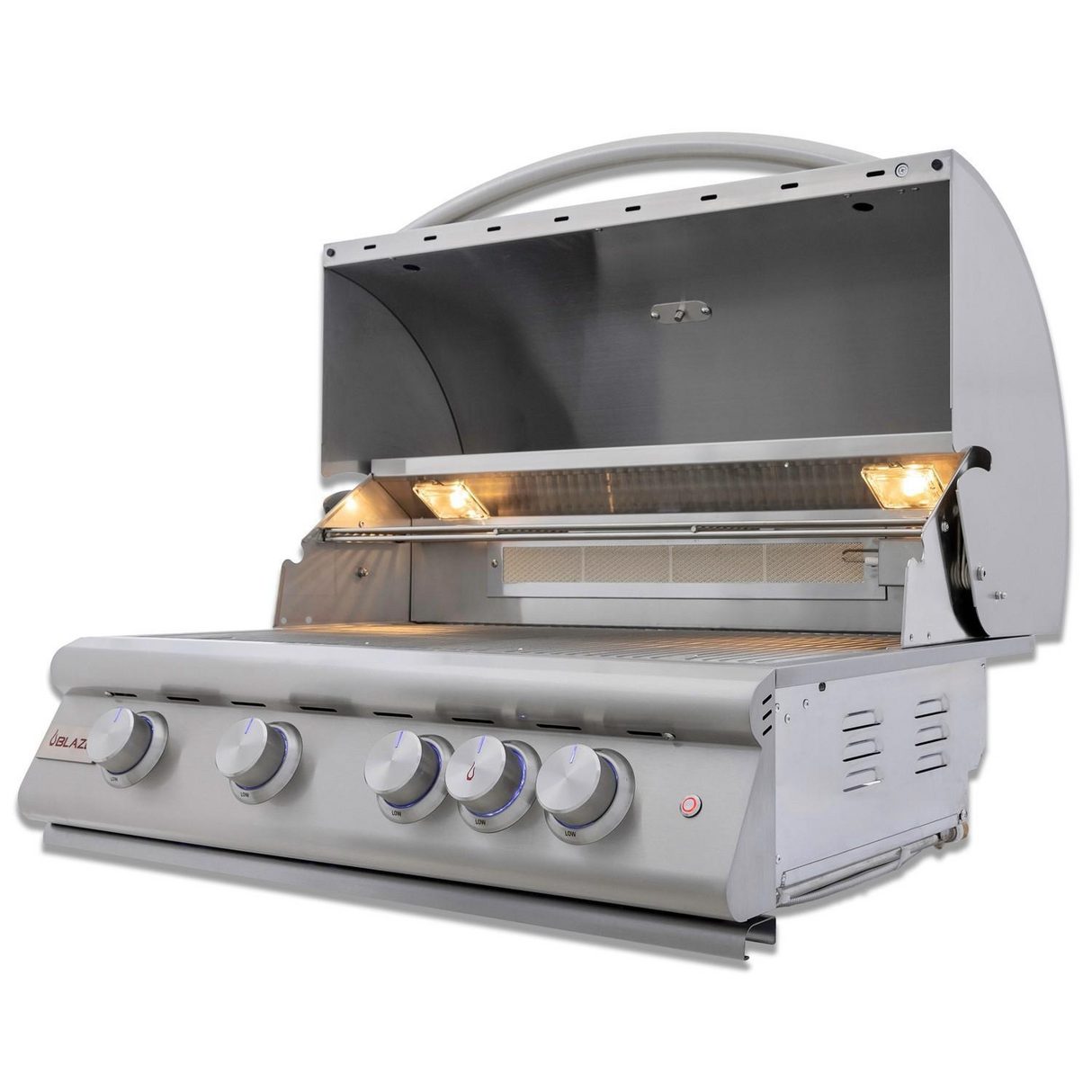 Blaze Premium LTE+ 32-Inch 4-Burner Gas Grill W/ Rear Infrared Burner & Lift-Assist Hood