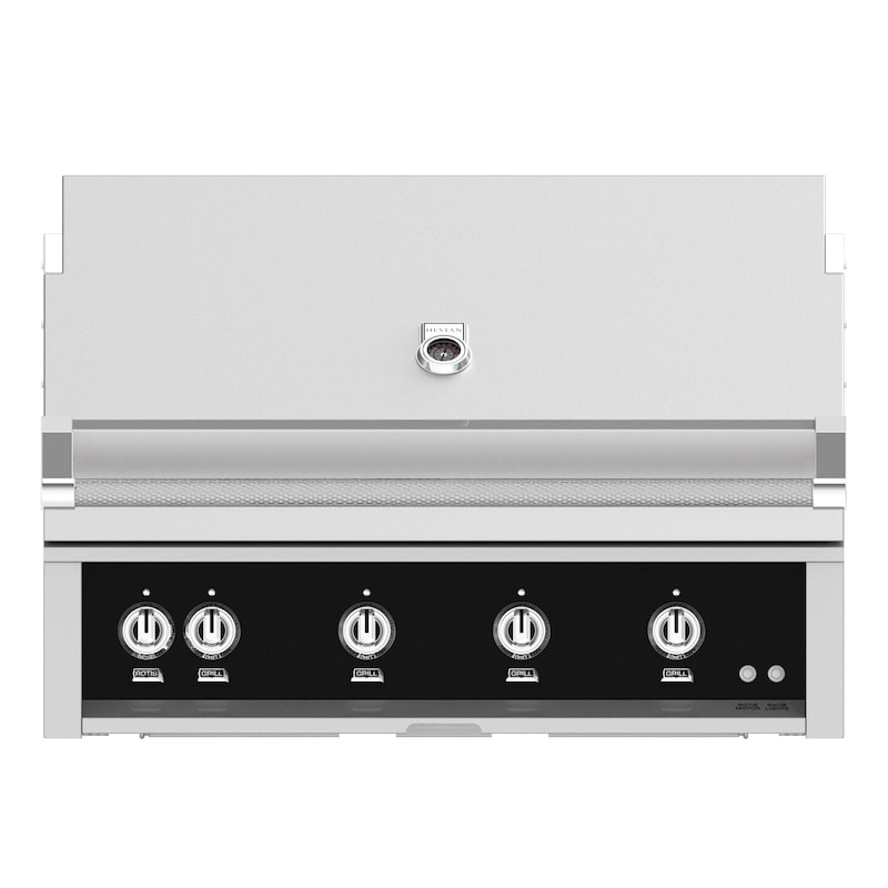 Hestan 42-Inch Built-In Gas Grill W/ 3 Trellis Burners 1 Sear Burner & Rotisserie - GMBR42