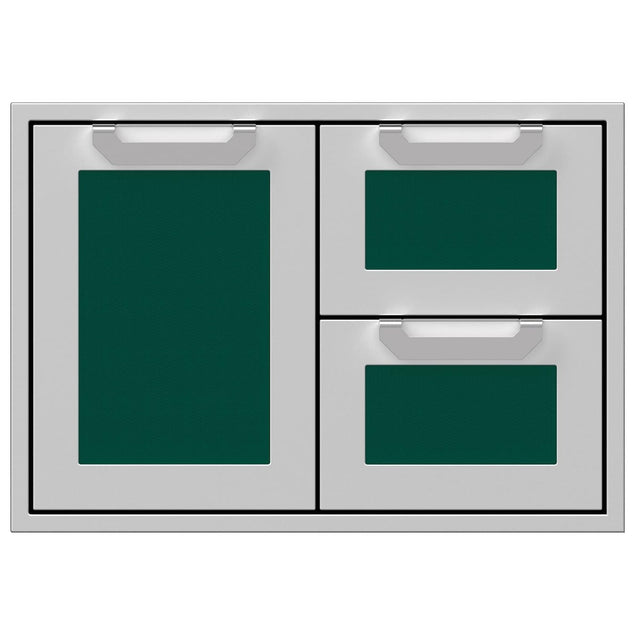 Hestan 30-Inch Double Drawer And Single Storage Door Combo