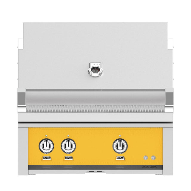 Hestan 30-Inch Built-In Natural Gas Grill W/ Rotisserie