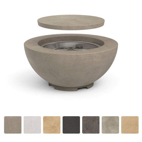 American Fyre Designs 32-Inch Chat Fire Bowl - front view