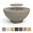 American Fyre Designs 48-Inch Chat Fire Bowl - front view