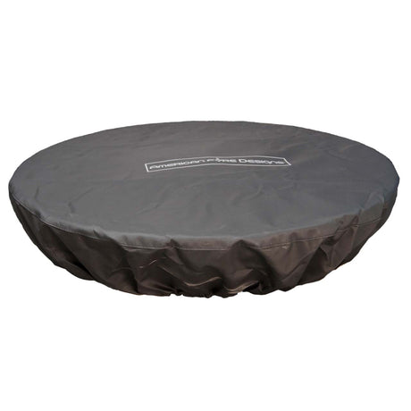 American Fyre Designs 8142A vinyl protective cover, 32 inch fire bowl cover in black PVC